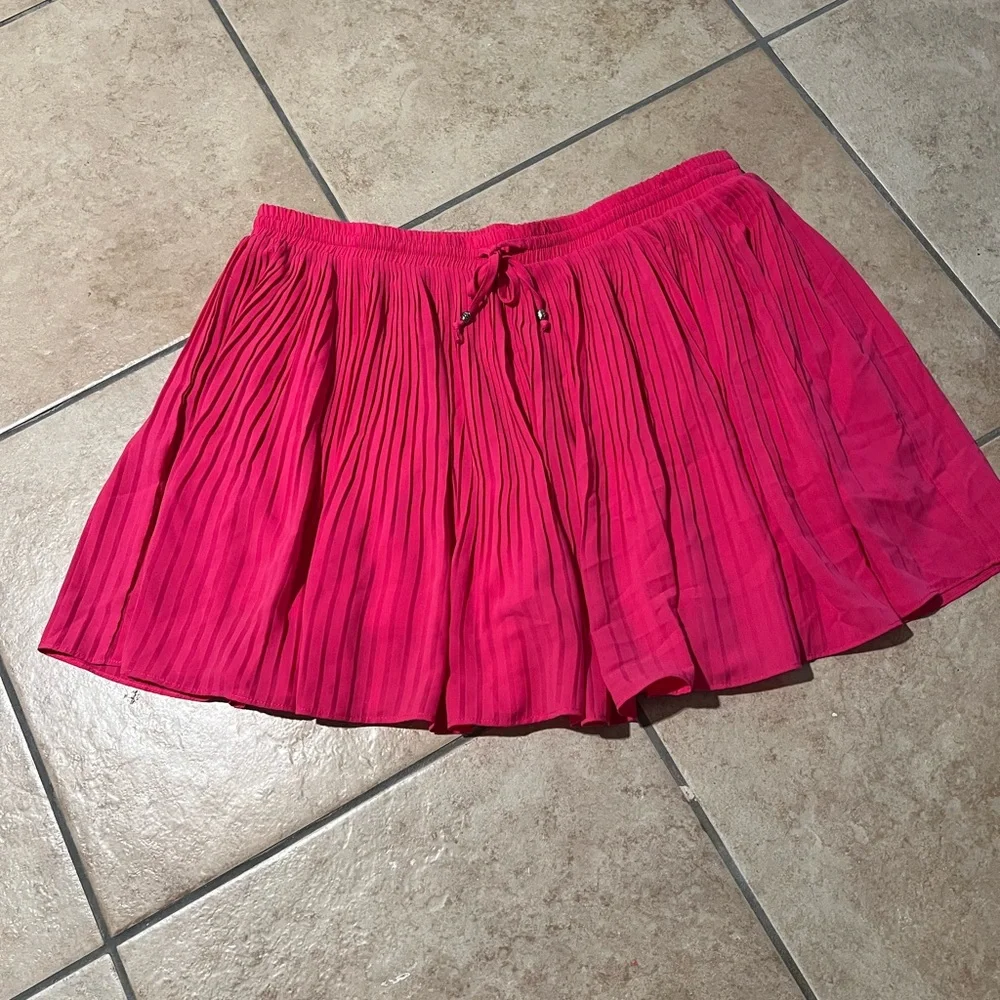 JODIFL Hot Pink Skater Skirt - Picture 2 of 8